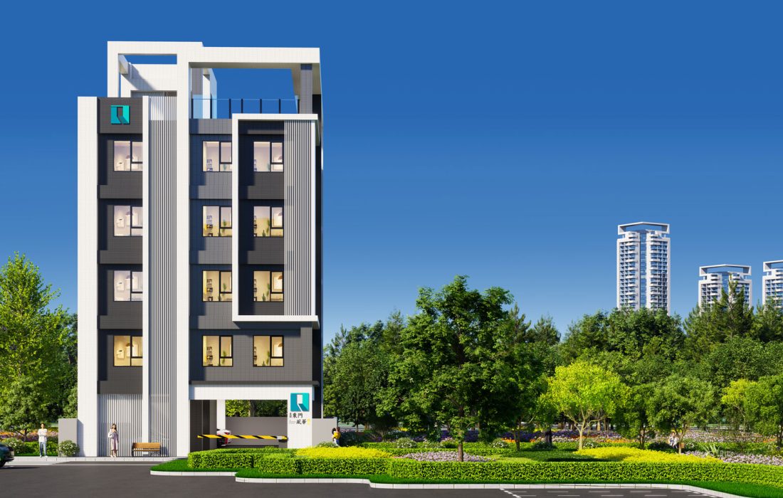 東門風華2-室外3D效果圖-正面